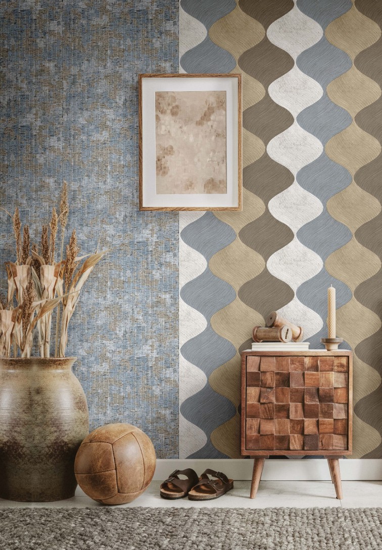 Cristiana Masi 21165 Cvlto - tapeta imitująca przetartą ścianę