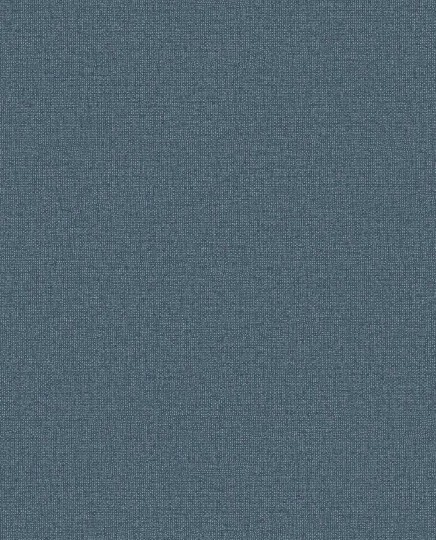 Eijffinger 340642 Linen Look - niebieska tapeta imitująca len