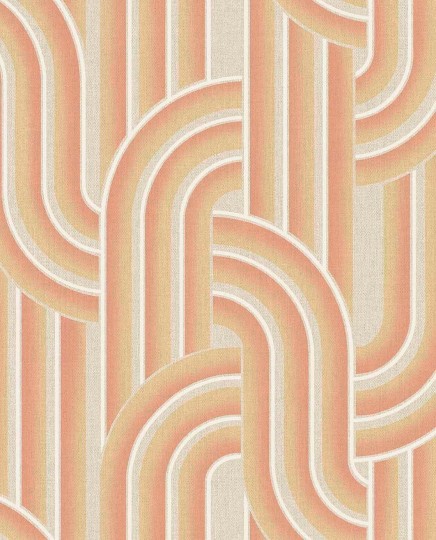 Eijffinger 340563 Groovy - tapeta retro w łuki