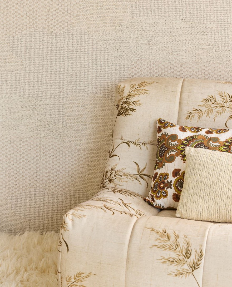 Eijffinger 340583 Groovy - tapeta monochromatyczny patchwork