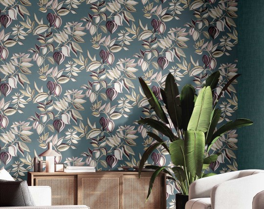 Cristiana Masi 26433 Thai Liana - tapeta w roślinny motyw