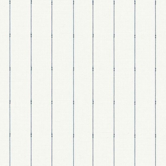 York FH4078 Simply Farmhouse In Stitches Stripe Navy/Cream - tapeta w pasy