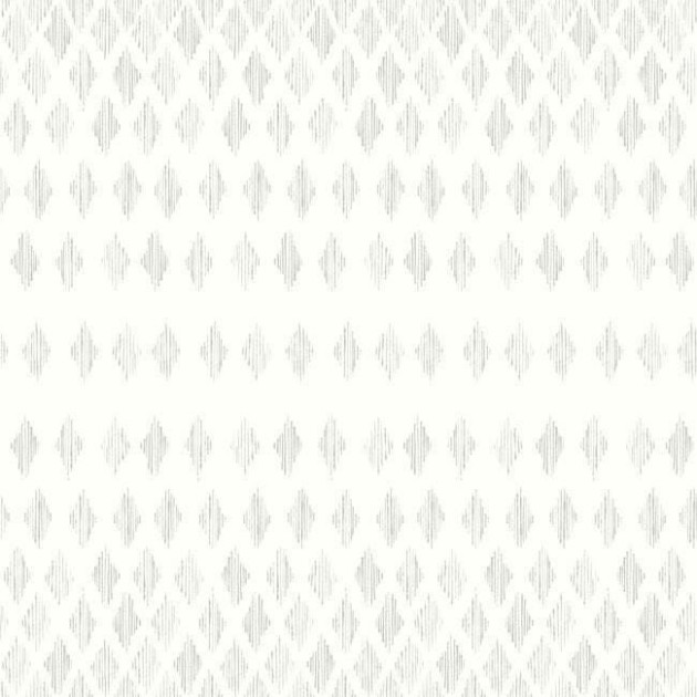 York FH4044 Simply Farmhouse Diamond Ombre Linen/White - tapeta w geometryczny wzór