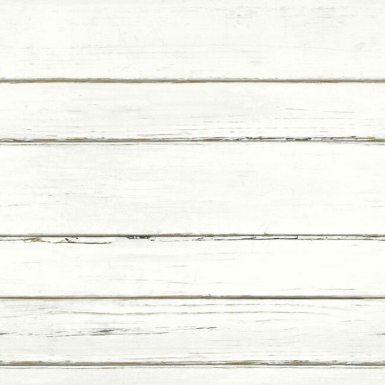 York FH4006 Simply Farmhouse Shiplap Planks White - tapeta imitująca drewniane panele