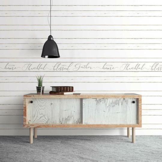 York FH4006 Simply Farmhouse Shiplap Planks White - tapeta imitująca drewniane panele