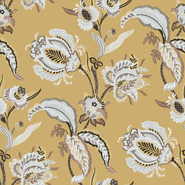 Cristiana Masi 18552 Flora - tapeta w kwiaty i liście