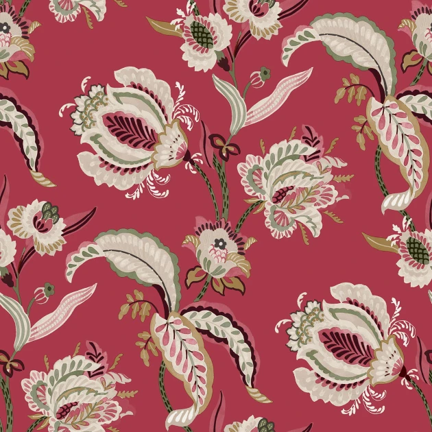Cristiana Masi 18554 Flora - tapeta w kwiaty i liście