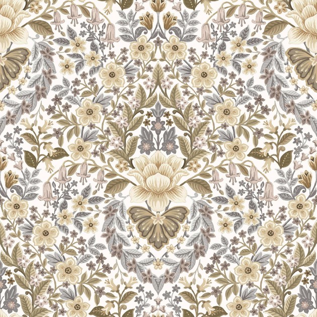 Cristiana Masi 18516 Flora - tapeta w roślinne ornamenty