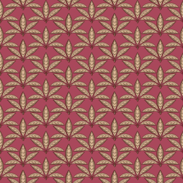 Cristiana Masi 18514 Flora - tapeta w liście palm