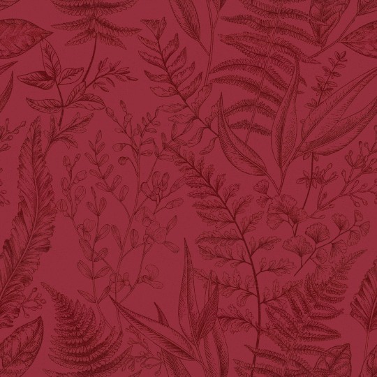 Cristiana Masi 18564 Flora - tapeta w roślinny motyw
