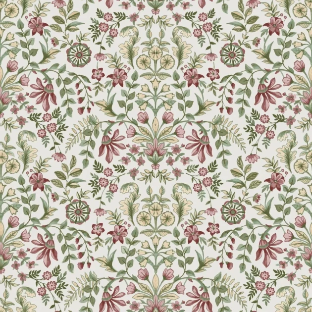 Cristiana Masi 12328 Fiori Country - tapeta w roślinne ornamenty