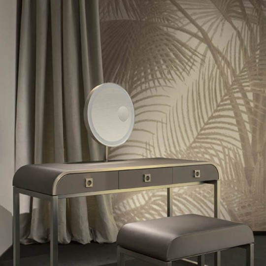 Armani Casa 9020 Precious Fibers 1 Aida - mural jedwabny w tropikalne liście