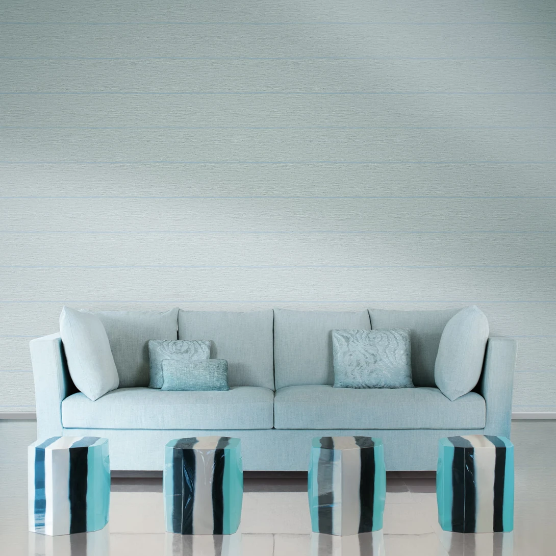 Armani Casa 9833 Refined Structures 3 Soho Striped - tapeta imitująca tkaninę z prążkami