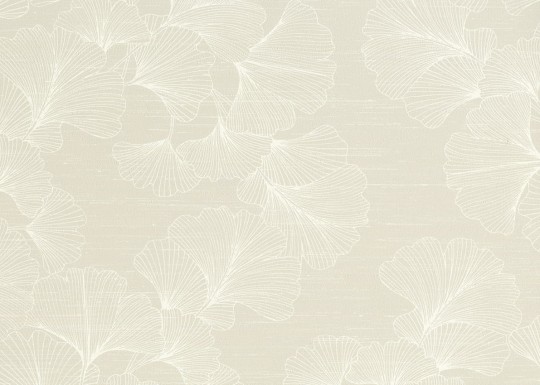 Armani Casa 9870 Refined Structures 3 Dali - tapeta w liście miłorzębu