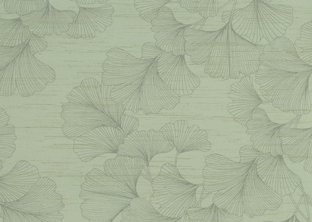 Armani Casa 9872 Refined Structures 3 Dali - tapeta w liście miłorzębu