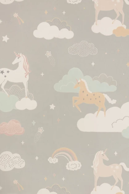 OL / Tapeta Majvillan Rainbow Treasures 129-01 Mud Grey - 1 rolka