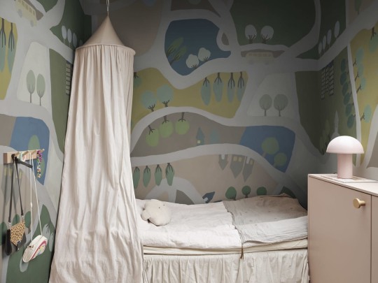 Rebel Walls R20005 Family Fun Road Trip Pastel - mural dziecięcy w krajobraz