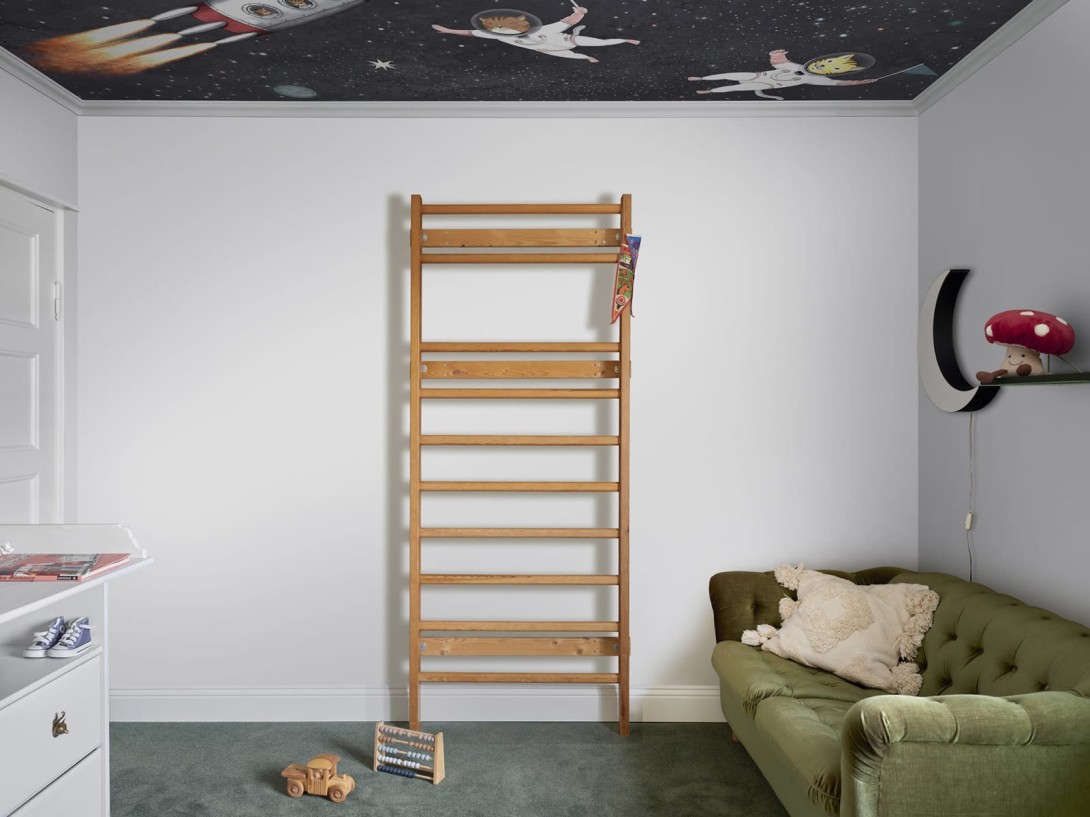 Rebel Walls R20605 Family Fun Space Cats Midnight - mural dziecięcy w motyw kosmosu