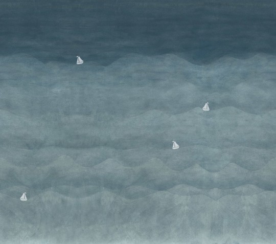 Rebel Walls R20601 Family Fun Sail Away Boats - mural dziecięcy w motyw morski