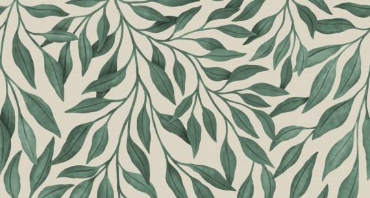 Rebel Walls R20000 Family Fun Funny Giant Leaves Dark Green - mural w duże liście