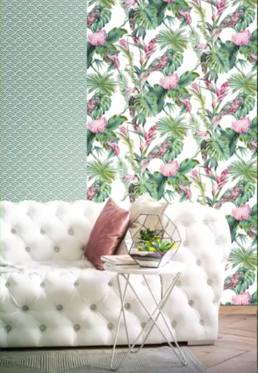 Cristiana Masi 22045 Amazzonia - tapeta w stylu art deco