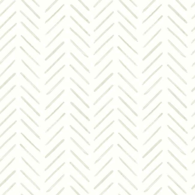 York CV4456 Water's Edge Resource Library Painted Herringbone Sand - tapeta w motyw jodełki