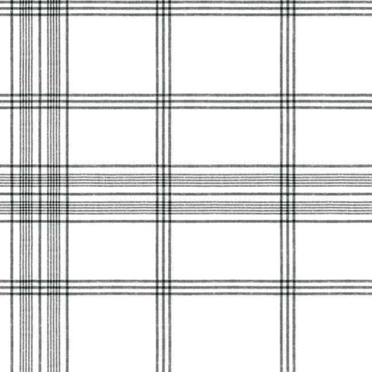 York CV4464 Water's Edge Resource Library Charter Plaid Black - tapeta w kratkę