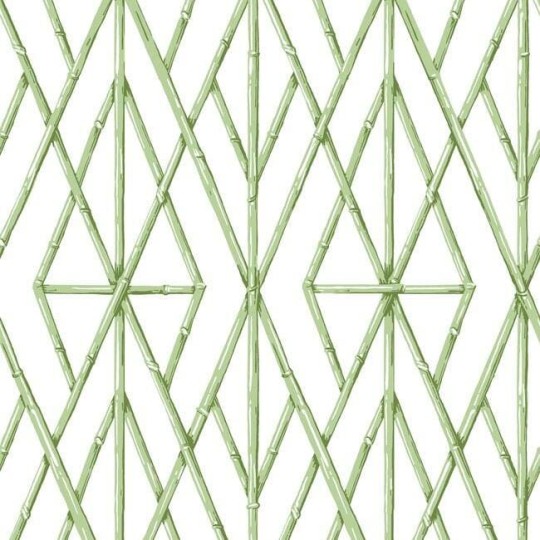 York CV4451 Water's Edge Resource Library Riviera Bamboo Trellis Fern - tapeta w geometryczny wzór imitujący bambusową kratownicę