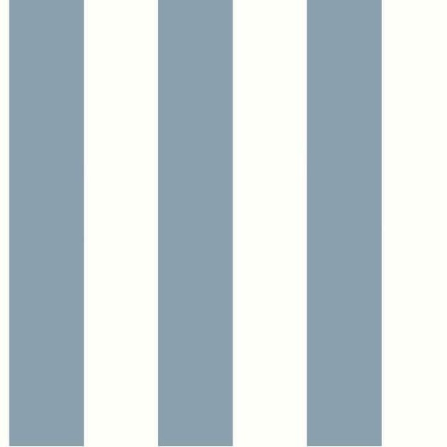 York CV4443 Water's Edge Resource Library Awning Stripe Chambray - tapeta w paski
