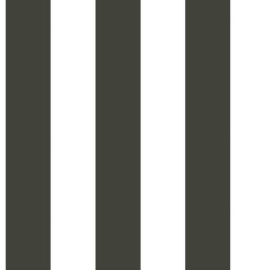 York ST5691 Water's Edge Resource Library Awning Stripe Black - tapeta w paski