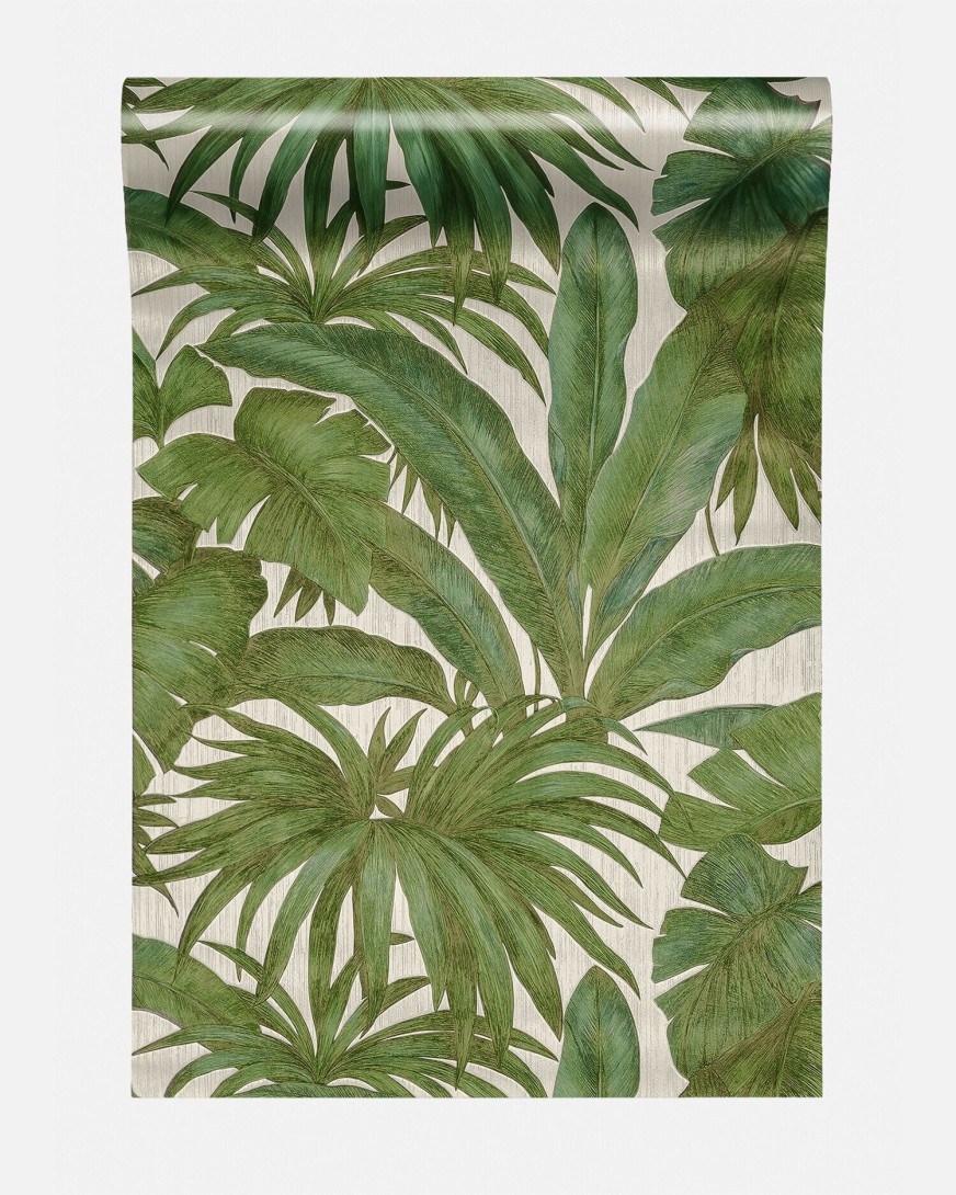 Versace WY96240R-W5 Jungle Green - tapeta w egzotyczne rośliny