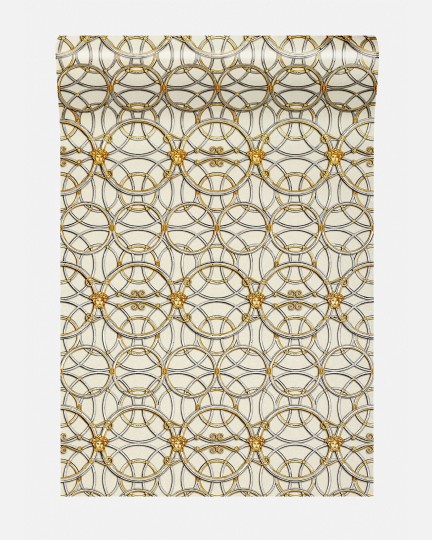 Versace WY37049-W2 La Scala del Palazzo Home White - tapeta w architektoniczne detale