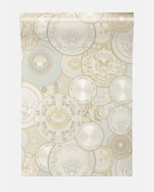 Versace WY34901-W2 Les Etoiles de la Mer White+Gold - tapeta inspirowane domem Versace