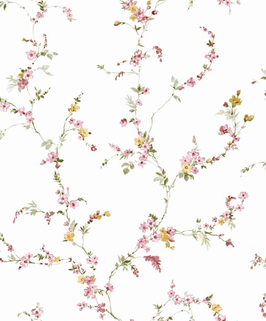 Cristiana Masi 84014 Blooming Garden II - tapeta we wzór kwiatowego pnącza