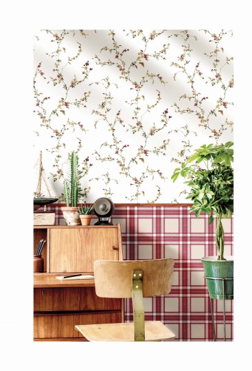 Cristiana Masi 84067 Blooming Garden II - tapeta w kratkę
