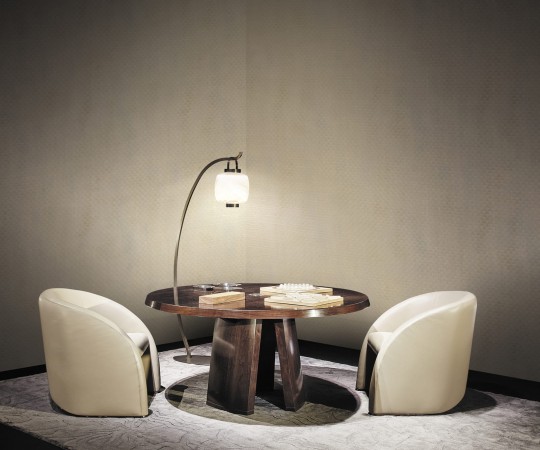 Armani Casa 9334 Graphic Elements 1 Himalaya Rafia - tapeta geometryczna z rafii