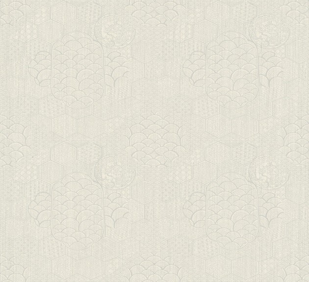 Armani Casa 9320 Graphic Elements 1 Towada Fil - tapeta w subtelne heksagony