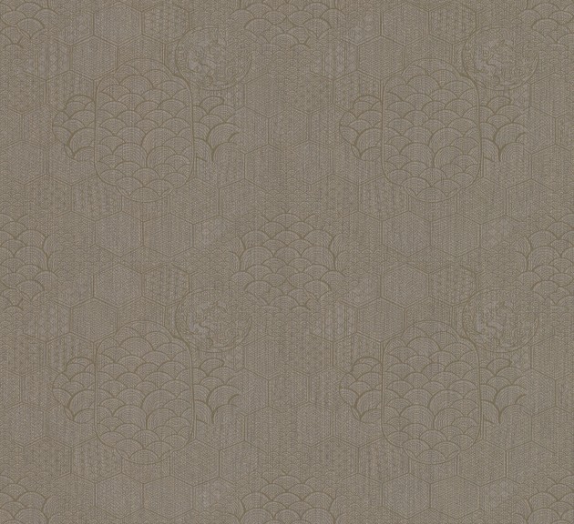 Armani Casa 9322 Graphic Elements 1 Towada Fil - tapeta w subtelne heksagony