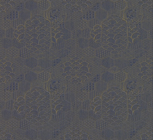 Armani Casa 9323 Graphic Elements 1 Towada Fil - tapeta w subtelne heksagony
