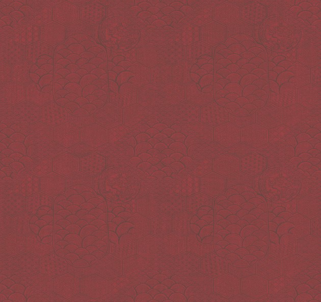 Armani Casa 9324 Graphic Elements 1 Towada - tapeta w subtelne heksagony z metalicznym efektem