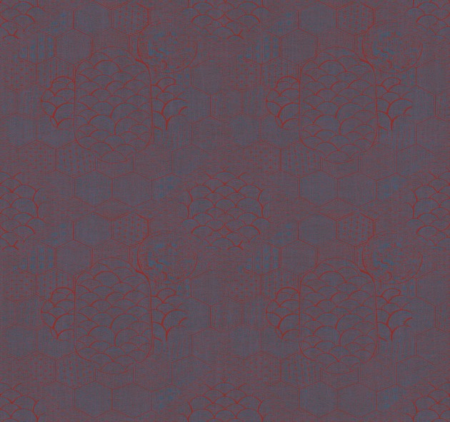 Armani Casa 9325 Graphic Elements 1 Towada - tapeta w subtelne heksagony z metalicznym efektem