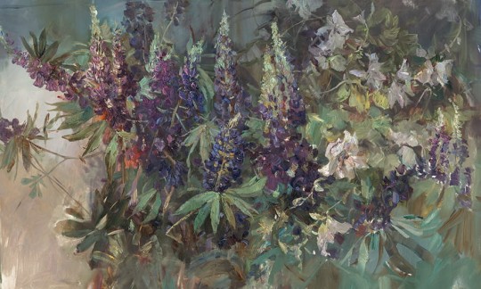 Wonderwall 35 0329 00 Serenade - mural w kwiaty