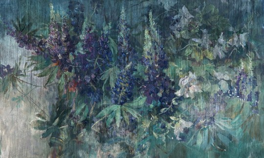 Wonderwall 35 0329 03 Serenade - mural w kwiaty