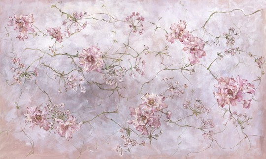 Wonderwall 35 0319 05 Maiden - mural w kwiaty