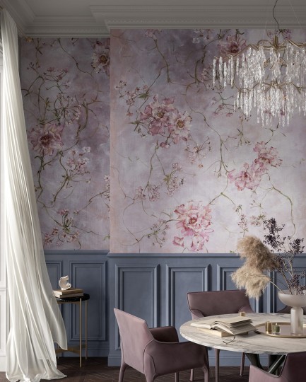 Wonderwall 35 0319 05 Maiden - mural w kwiaty