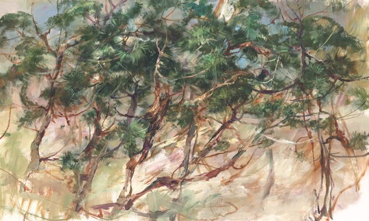 Wonderwall 35 0648 00 Taria - mural w drzewa