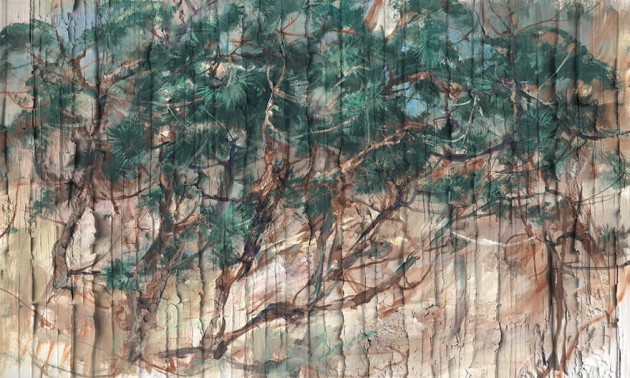 Wonderwall 35 0648 08 Taria - mural w drzewa