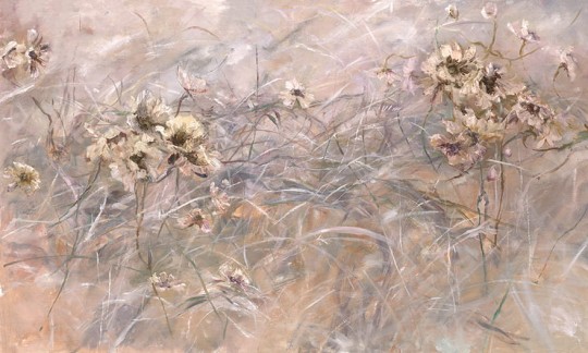 Wonderwall 35 0316 04 Dalia - mural w polne kwiaty