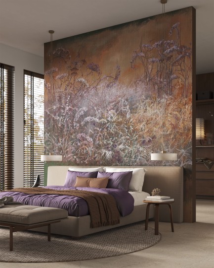 Wonderwall 35 0638 08 Erbe - mural w polne rośliny