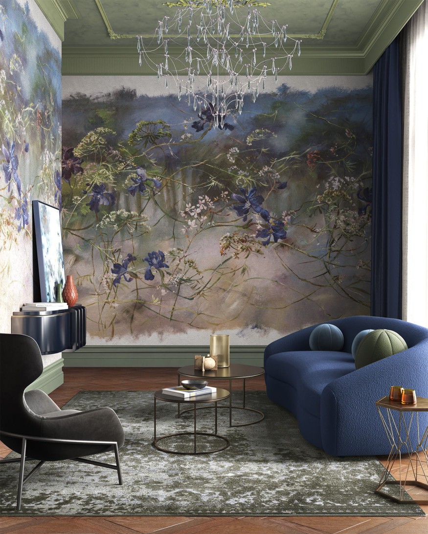 Wonderwall 35 0315 01 Blumarine - mural w roślinny motyw